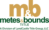 Metes and Bounds Title Logo